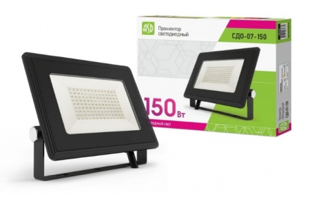 Прож. светодиод. 150W СДО-07-150 черный IP65 ASD