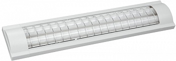ЛПО 2*36  3017N с решеткой T8/G13 плоский 1246 мм ОПТИМА