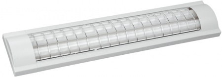 ЛПО 2*36  3017N с решеткой T8/G13 плоский 1246 мм ОПТИМА