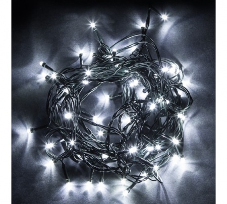 гирлянда светод.  230V  400LED L=40м 5000К  IP44 с эффектом стробов  шнур-3м 0,2мм.CL0732317