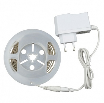 Комплект светодиодой ленты 2м спектр д/фотосинтеза  адаптер 15вт ULS-P71-2835-42LED/m-IP65-2M-SPLB U
