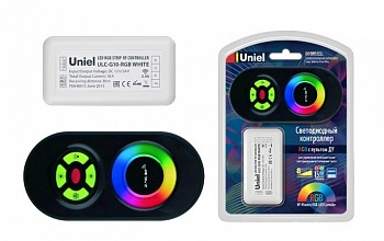 контроллер RGB с пультом 12/24В ULC-G10 черный Uniel