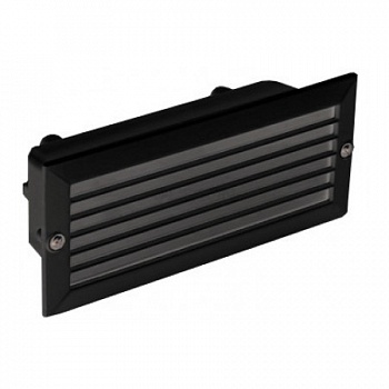 свет. IP 54  3118  60W черный/прямоуг. реш. ИЭК