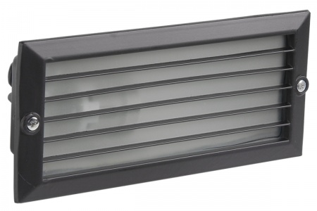 свет. IP 54  3101  нпп 60W черный/прямоуг. реш. ИЭК