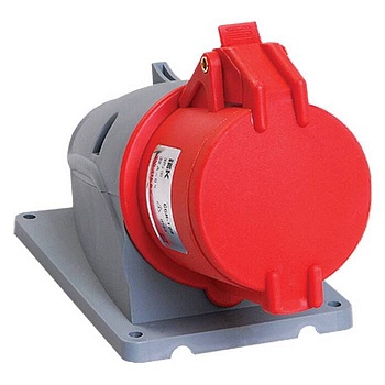розетка 125 3Р+РЕ-N 32а 380В настенная IP44 MAGNUM ИЭК