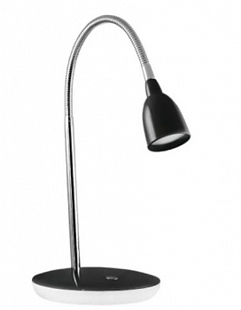 свет. наст PTL-1215 4W 3000К черный Jazzway