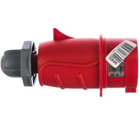 вилка 015 3Р+РЕ+N 16а 380В IP44 MAGNUM  ИЭК