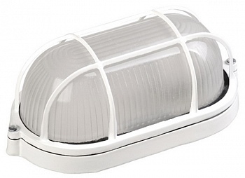 свет. IP 54  1202 100W белый/овал реш.