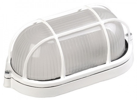 свет. IP 54  1202 100W белый/овал реш.