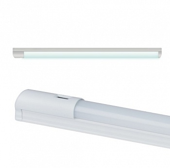 ЛПО 1*  8 светодиод. ULI-L24-8W/4200К SENSOR IP20 WHITE 560x28x42мм 600Lm бесконтакт
