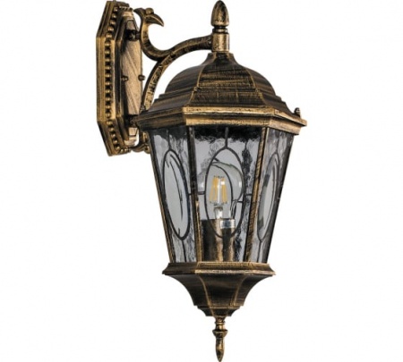 свет. сад.-парк PL161 черное золото 60W 230V Е27