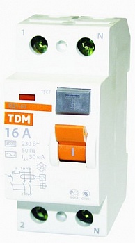 УЗО 2п  16 а  30мА ТДМ