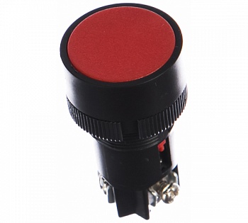 кнопка SB-7 "Стоп"красная  d22мм  240В 1з+1р ИЭК