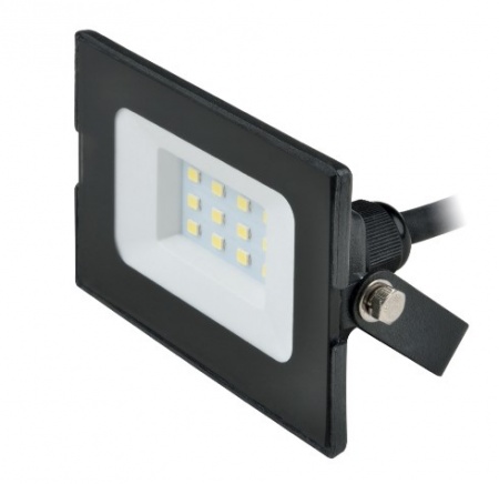 прож. светодиод.  10W 6500К ULF-Q513 DW Ip65 220-240в черный Uniel