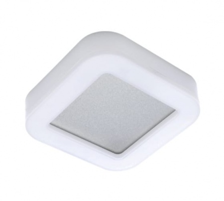 свет. светодиод. накладной  15W 4000К RING-1540S-W 910Лм 190мм квадрат  IP65