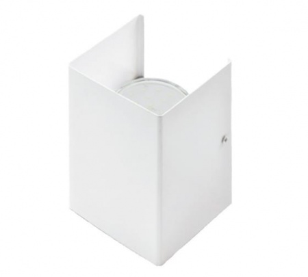 свет. накладной двухсторонний GX53S-WALL 2MW 230В матовый белый IN HOME